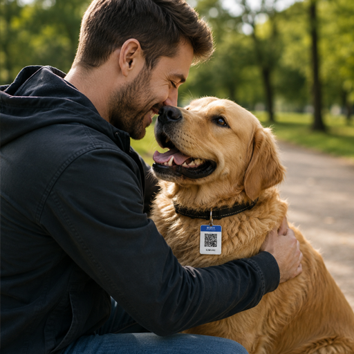 Pet owner reunited with their pet